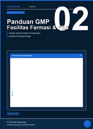 Cover: Panduan GMP untuk Fasilitas Farmasi & F&B