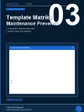 Template Matriks Maintenance Preventif